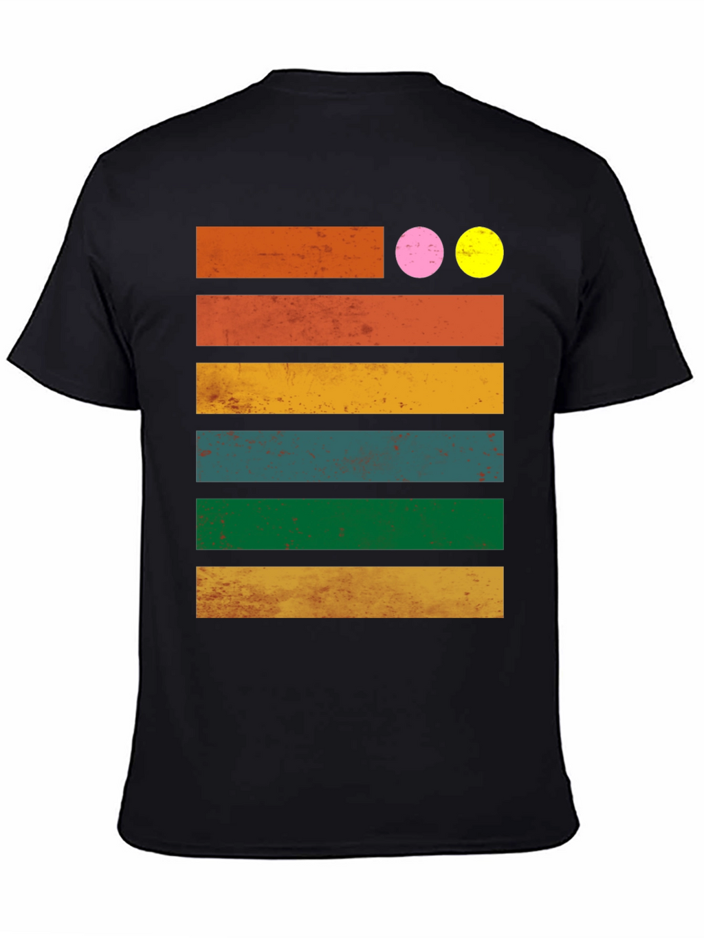 Retro Stripe Graphic T-Shirt