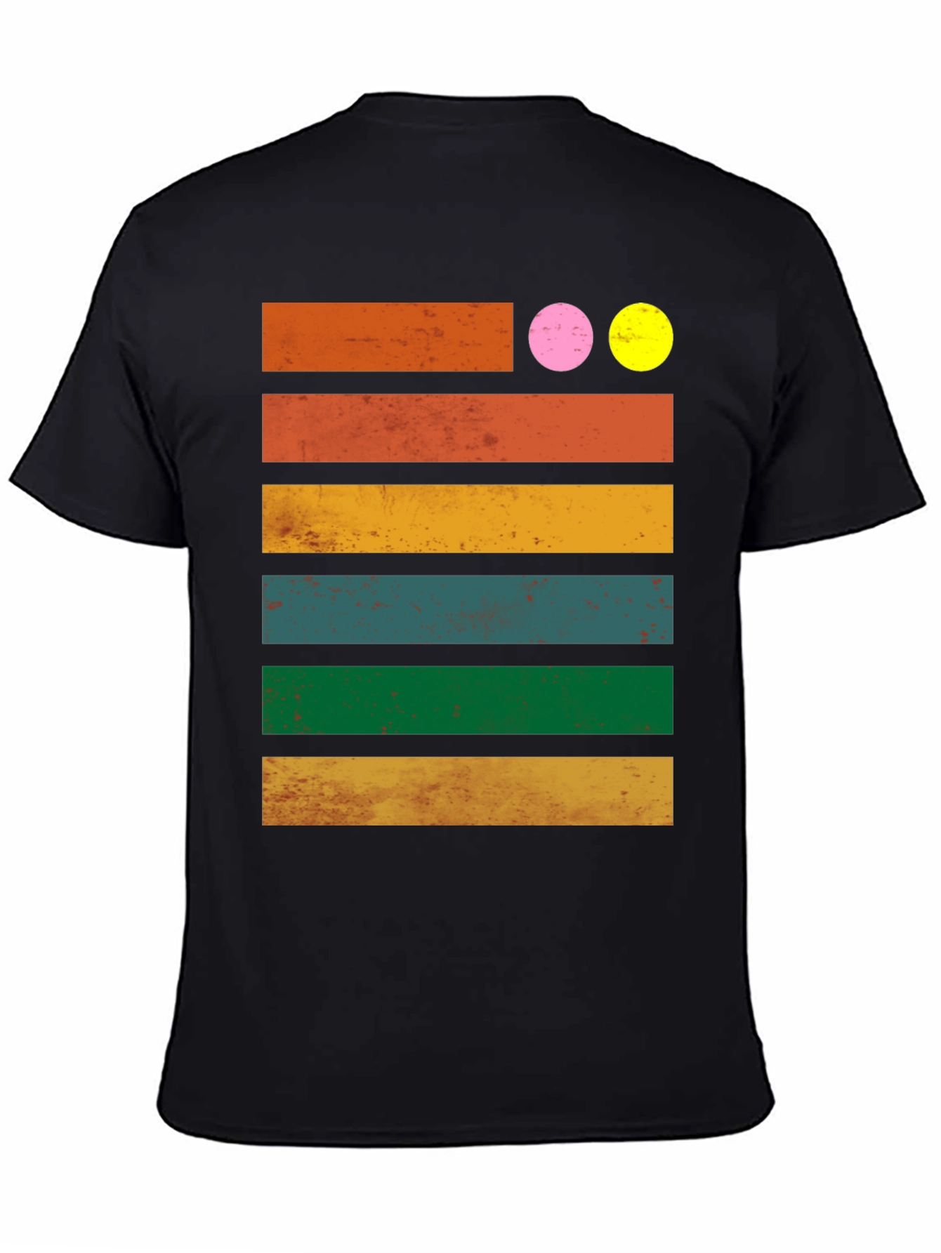 Retro Stripe Graphic T-Shirt