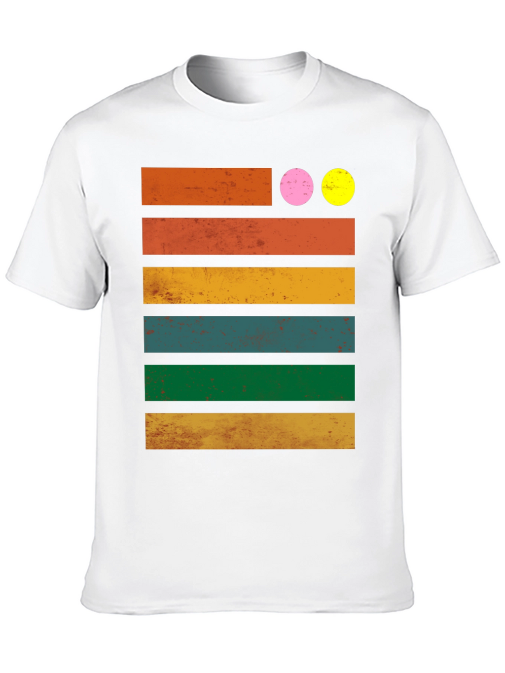 Retro Stripe Graphic T-Shirt