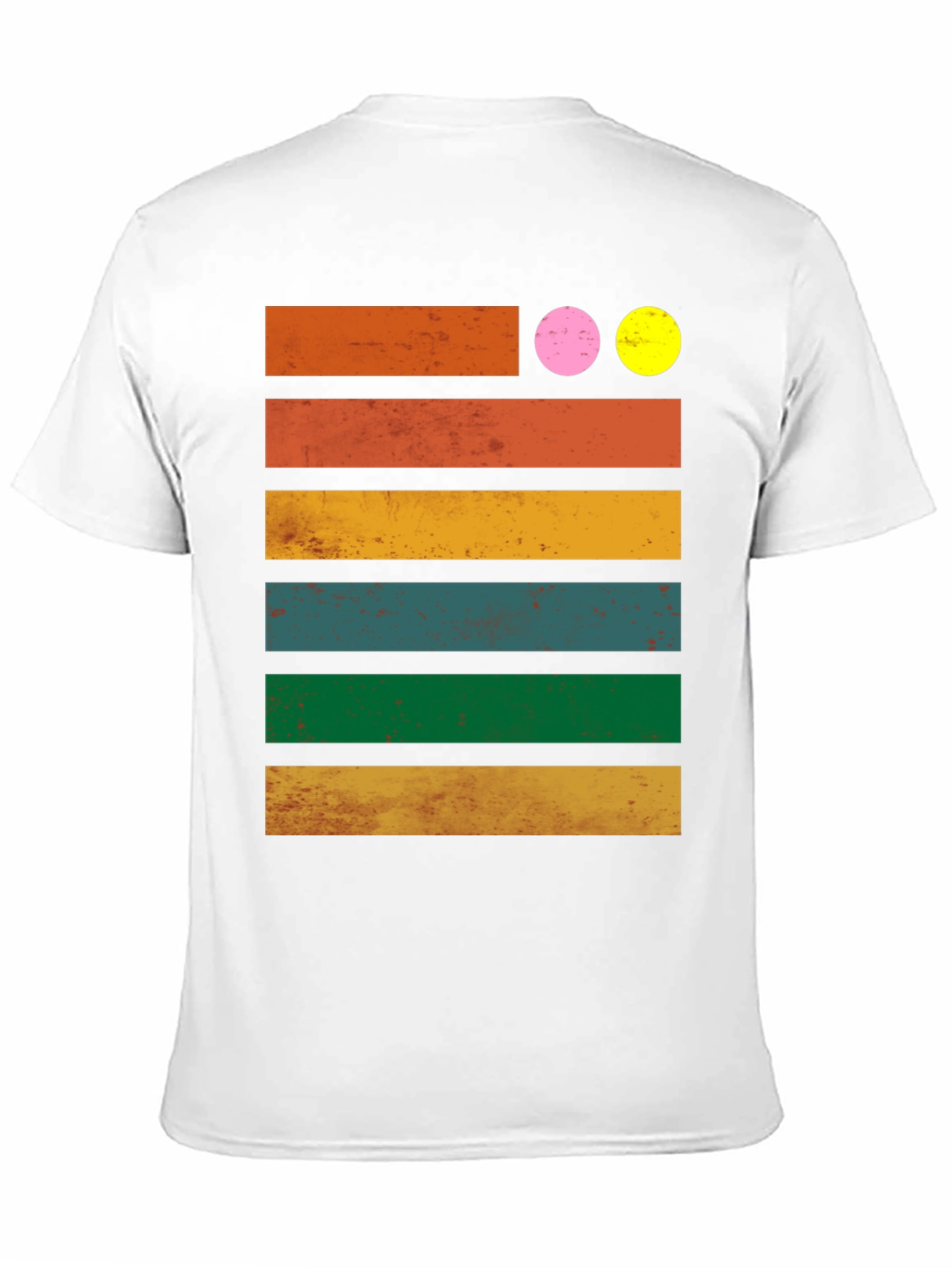 Retro Stripe Graphic T-Shirt