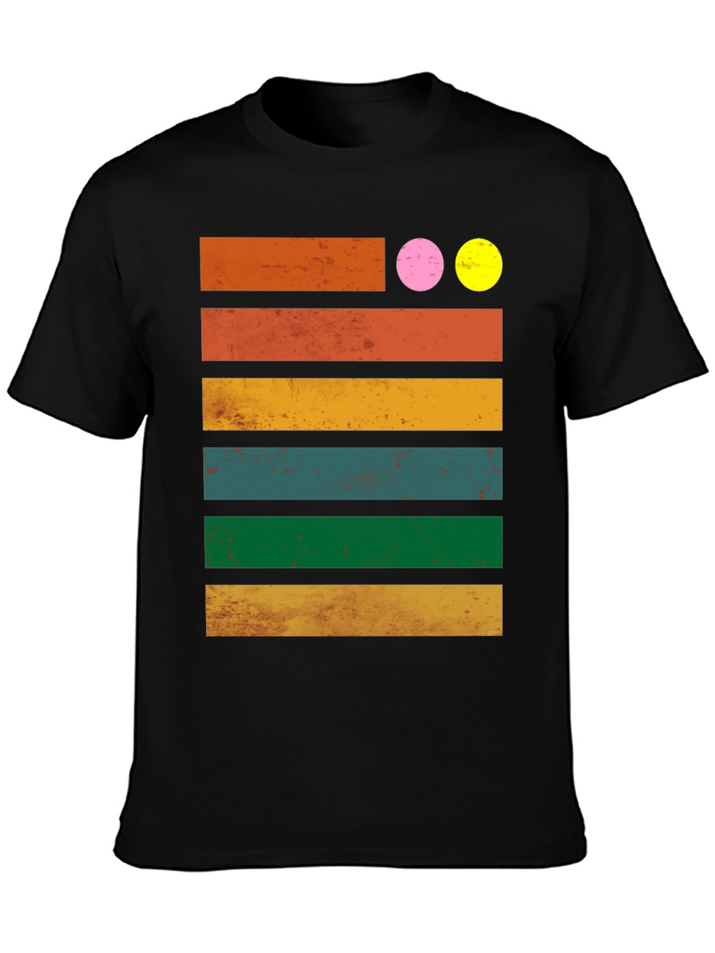 Retro Stripe Graphic T-Shirt
