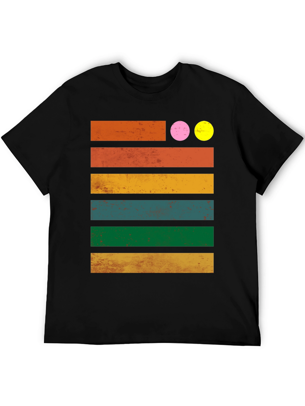Retro Stripe Graphic T-Shirt