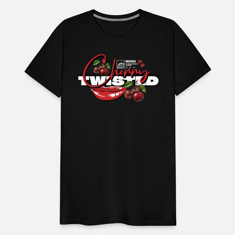 TWISTED CHERRY - At The Faculty Clean Logo (white)