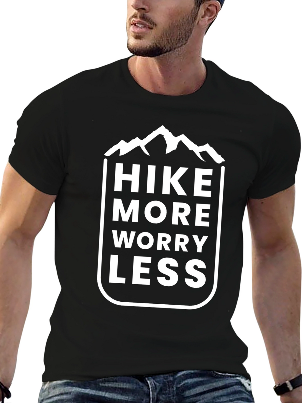 Hike More Worry Less Graphic Tee