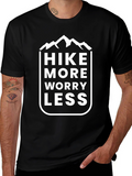 Hike More Worry Less Graphic Tee