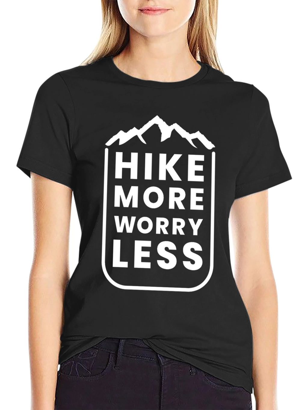 Hike More Worry Less Graphic Tee