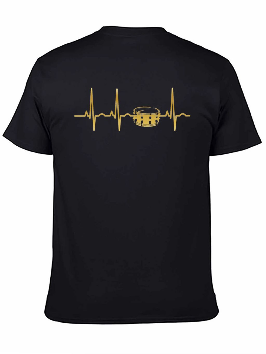 Drum Heartbeat T-Shirt - Musicians Tee