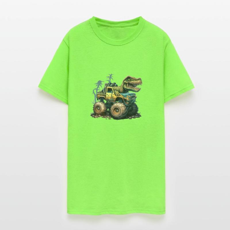 Tyrannosaurus Rex on Monster Truck