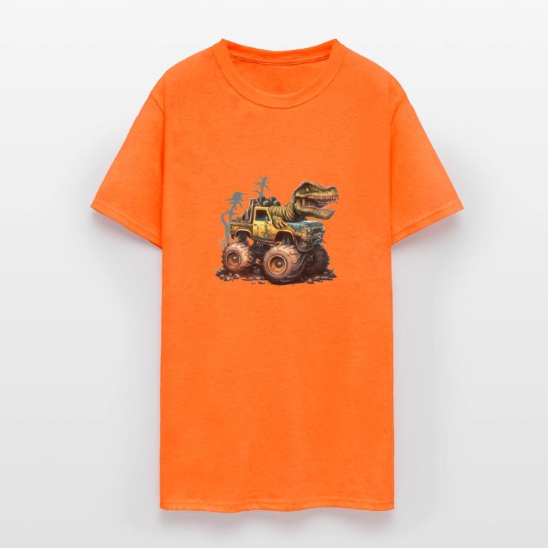 Tyrannosaurus Rex on Monster Truck