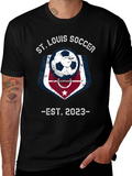 St. Louis Soccer Est. 2023 Graphic T-Shirt