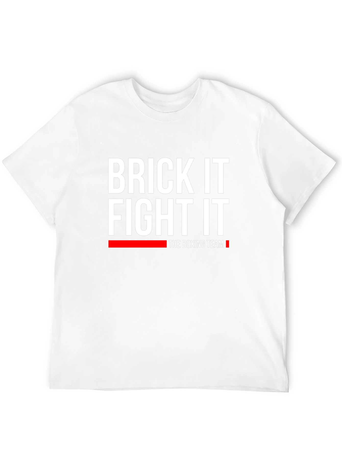 Brick It Fight It Boxing Team Graphic Tee