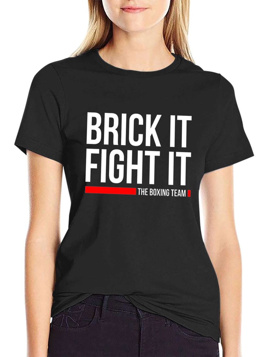 Brick It Fight It Boxing Team Graphic Tee