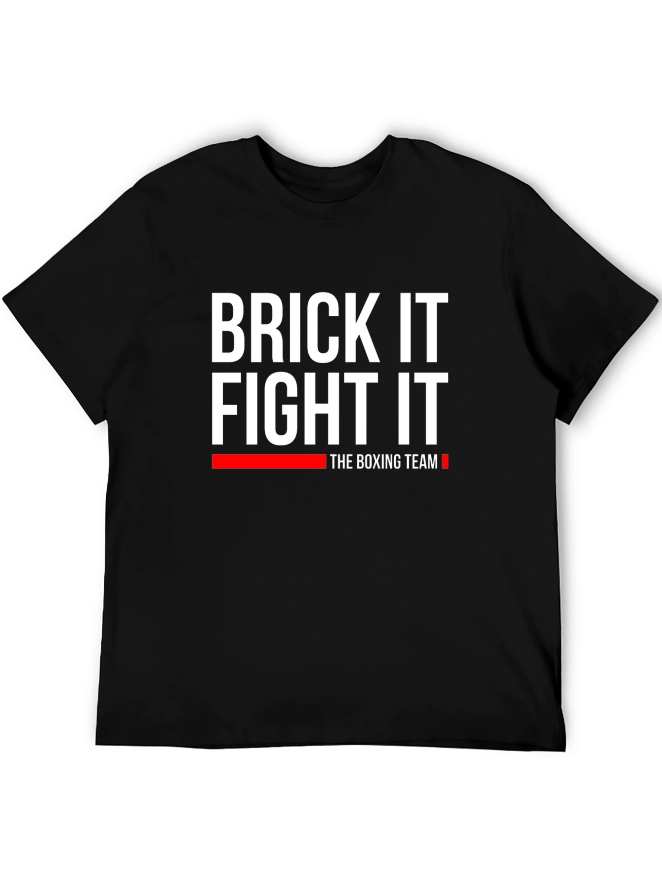 Brick It Fight It Boxing Team Graphic Tee