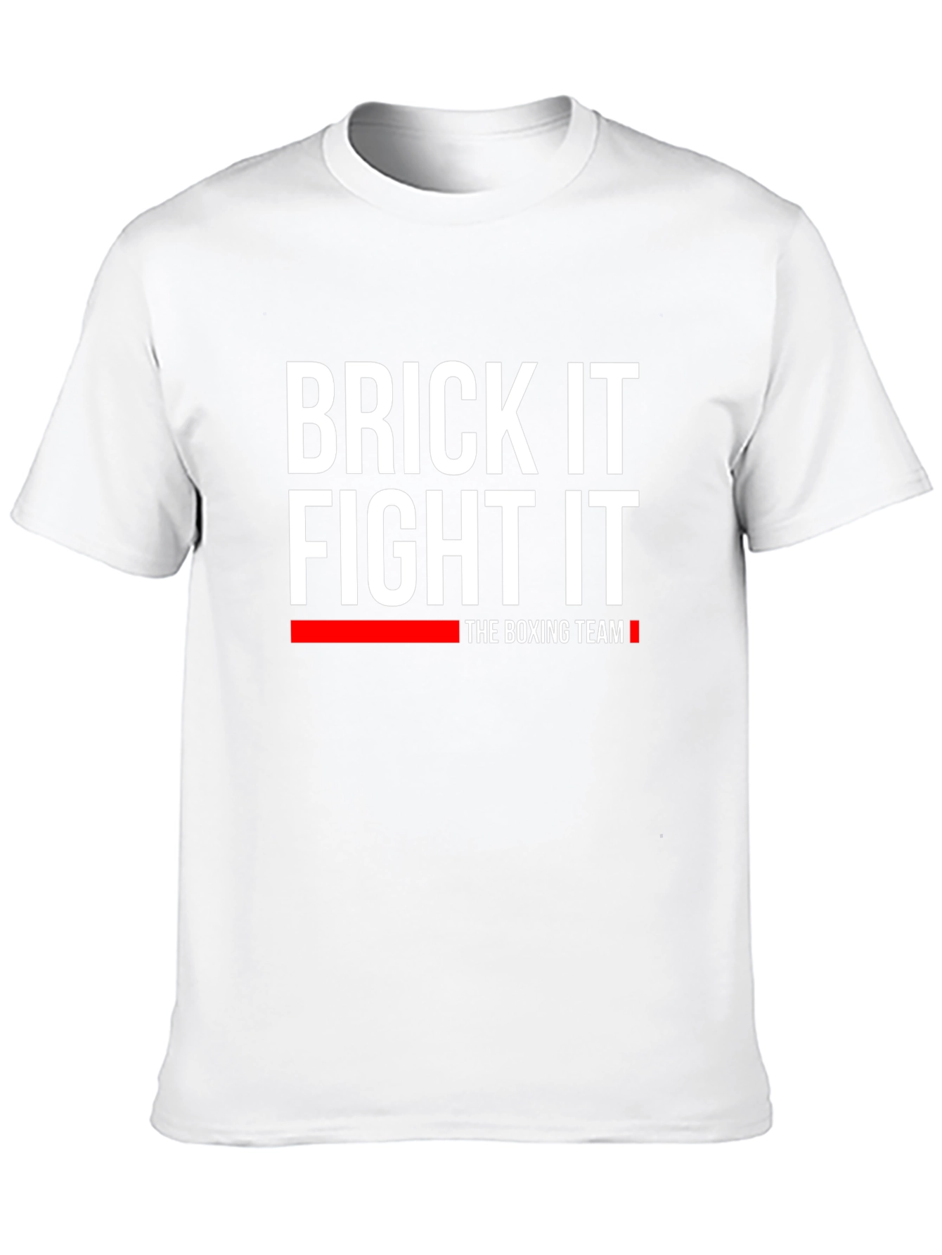 Brick It Fight It Boxing Team Graphic Tee