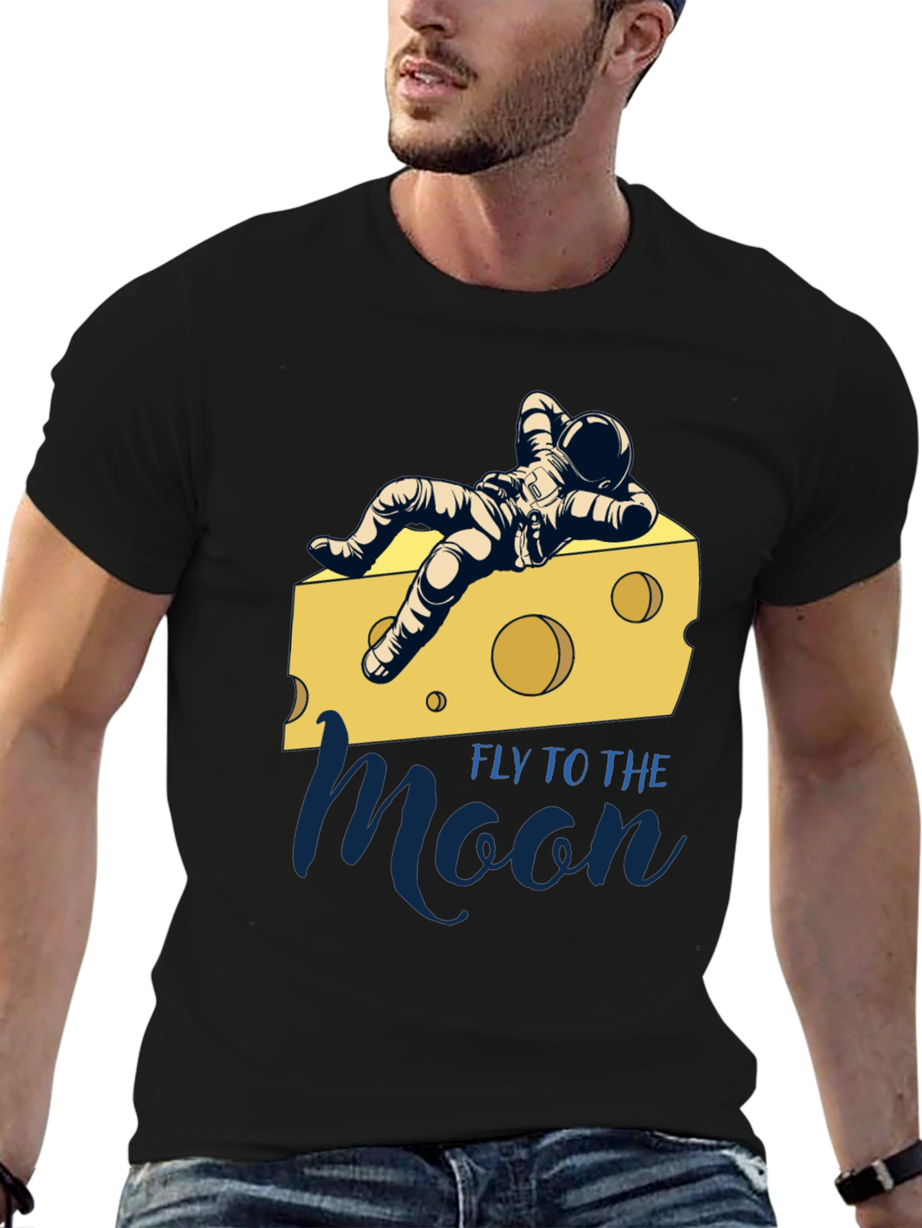 Fly to the Moon Graphic Tee