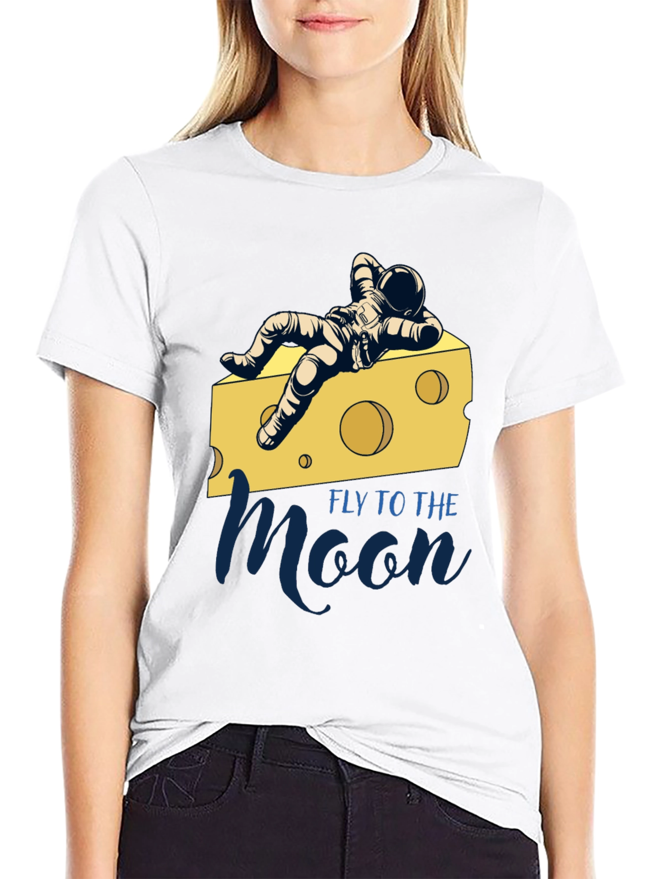 Fly to the Moon Graphic Tee