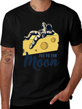 Fly to the Moon Graphic Tee