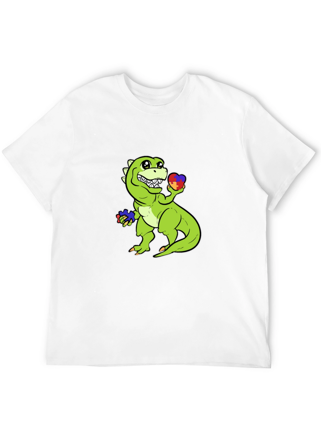 Autism Awareness Dinosaur T-Shirt