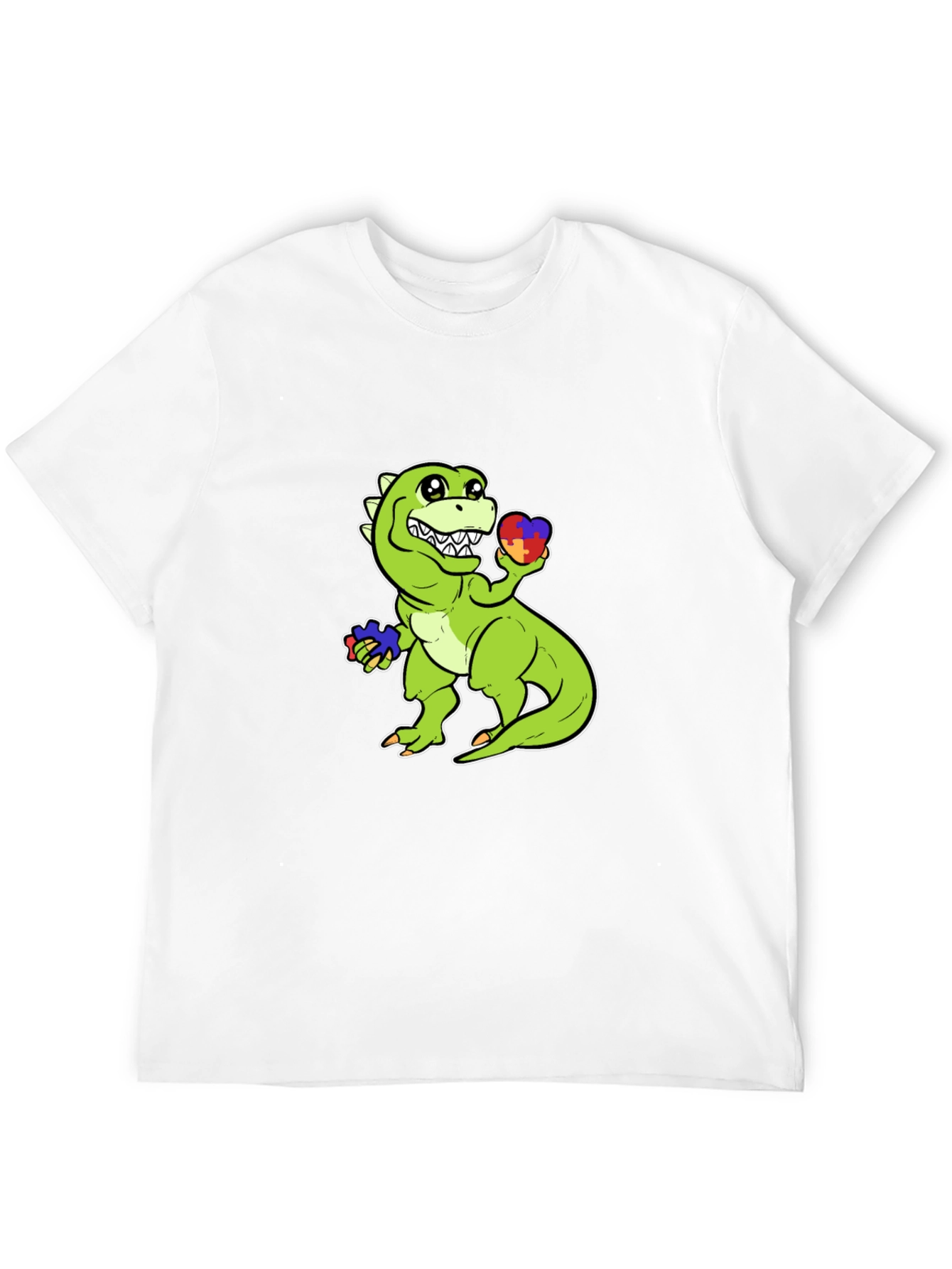 Autism Awareness Dinosaur T-Shirt