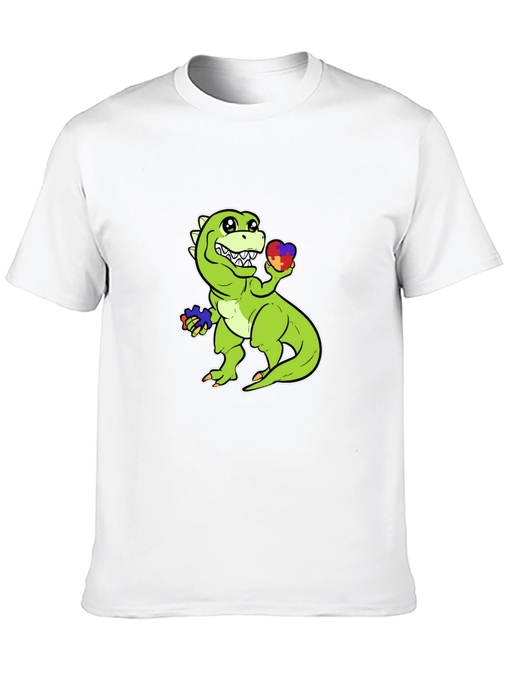 Autism Awareness Dinosaur T-Shirt