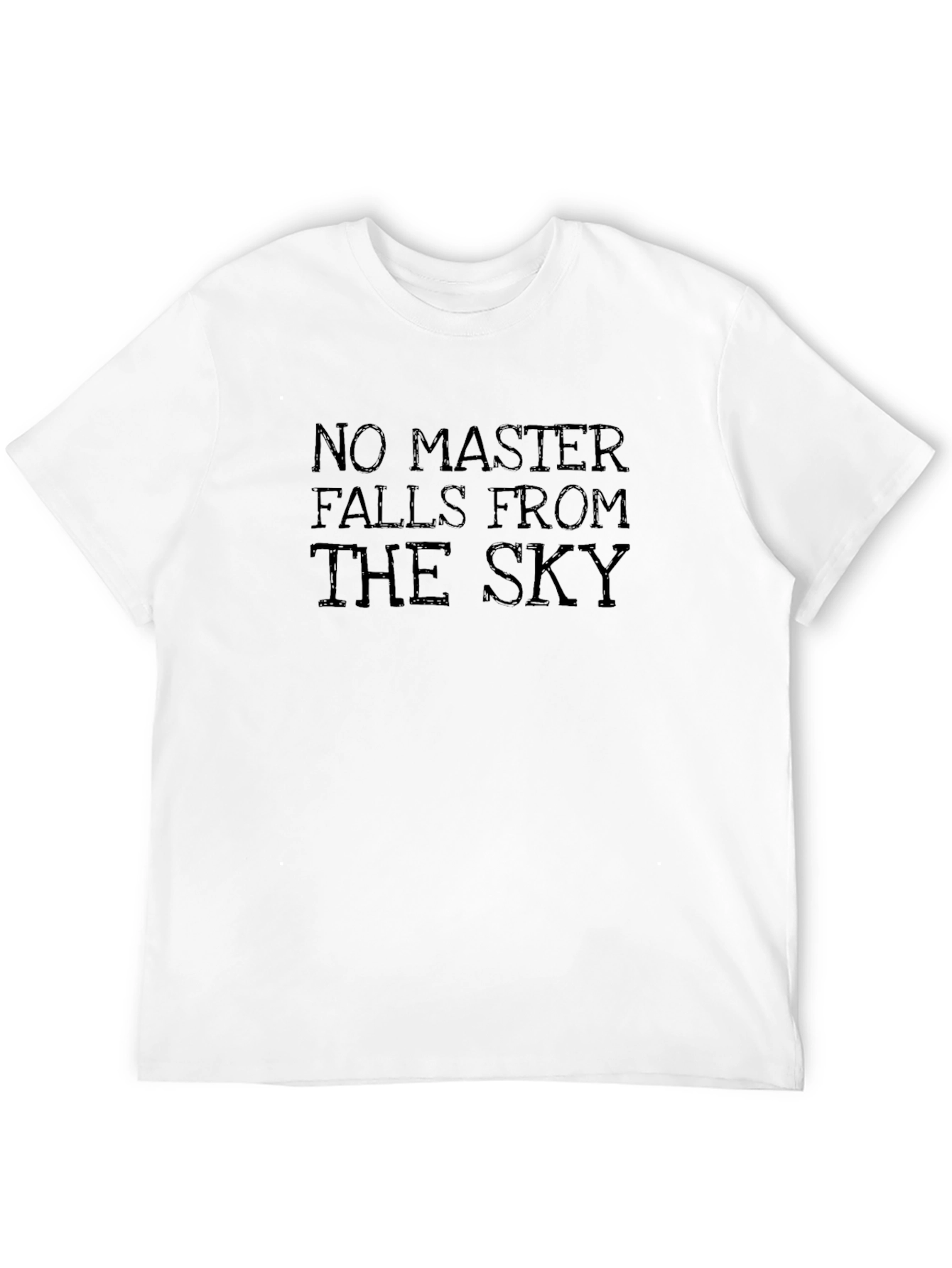 No Master Falls From The Sky Graphic Tee