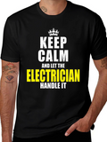 Keep Calm Electrician T-Shirt