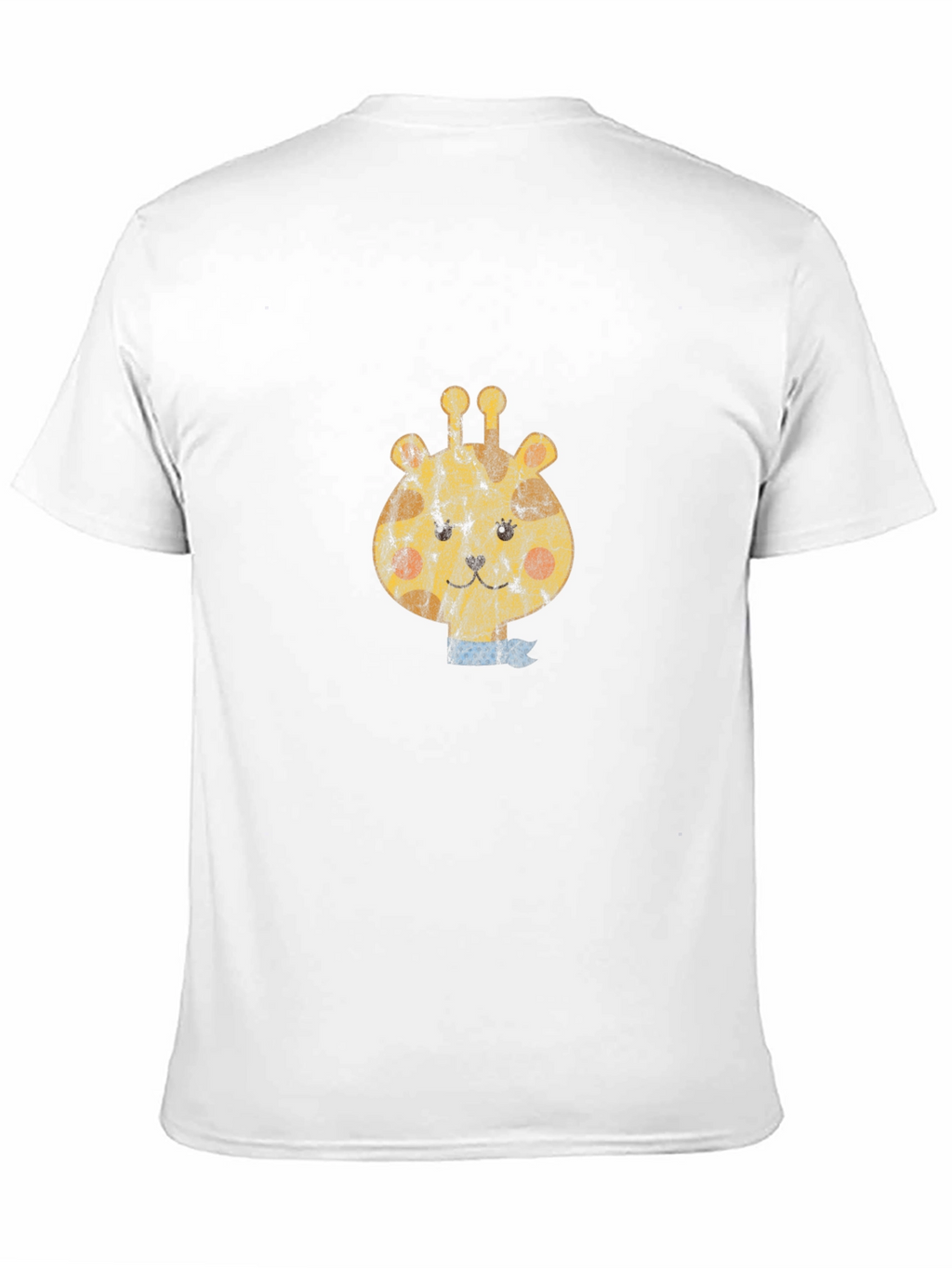 Giraffe Graphic Tee - Black Cotton Comfort