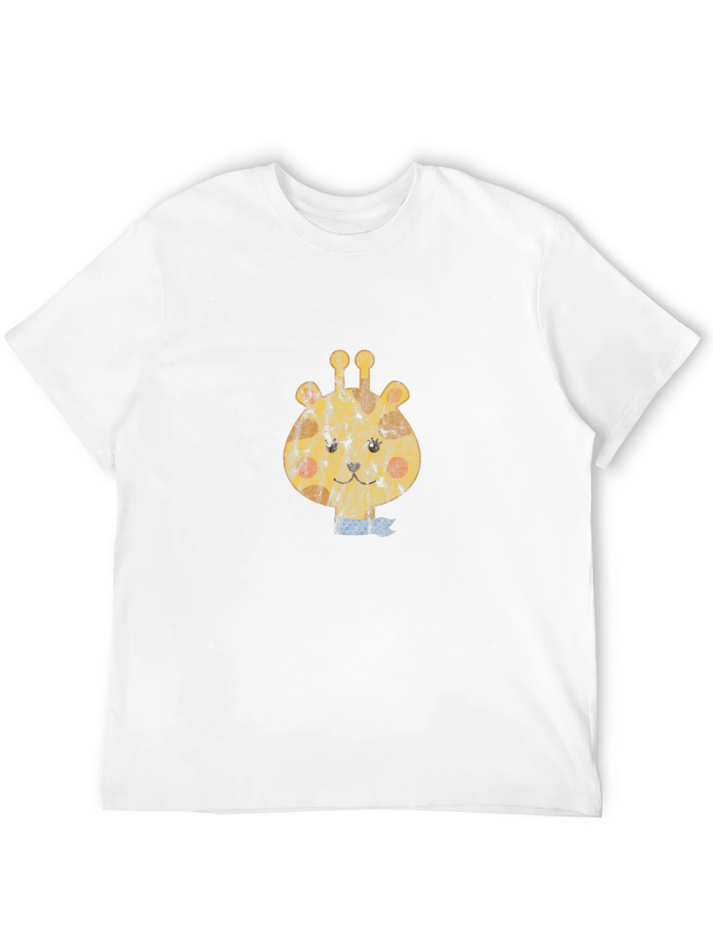 Giraffe Graphic Tee - Black Cotton Comfort