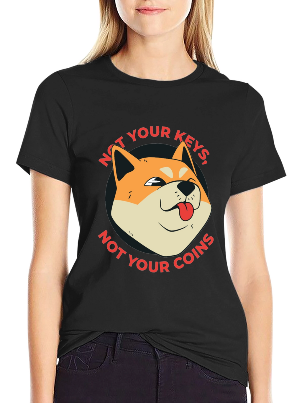 Not Your Keys Not Your Coins Crypto T-Shirt