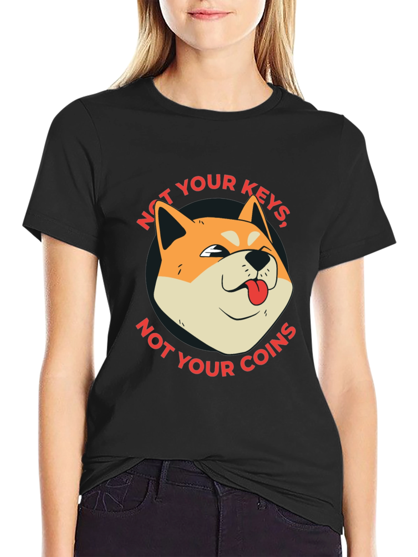 Not Your Keys Not Your Coins Crypto T-Shirt
