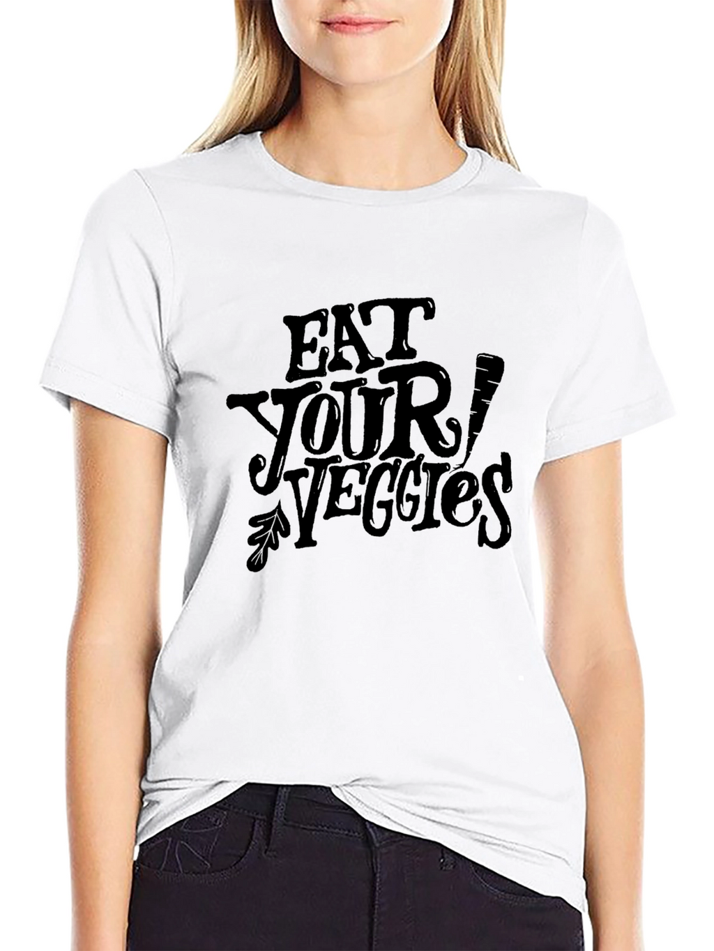 Eat Your Veggies Graphic T-Shirt