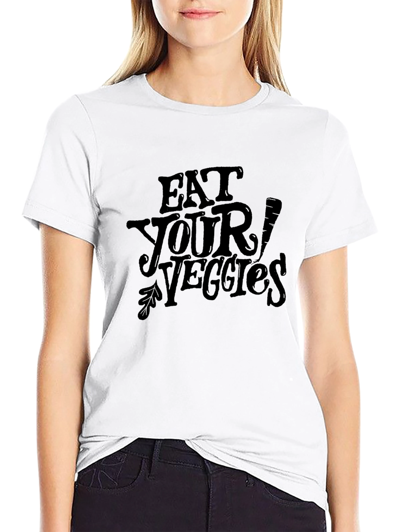 Eat Your Veggies Graphic T-Shirt
