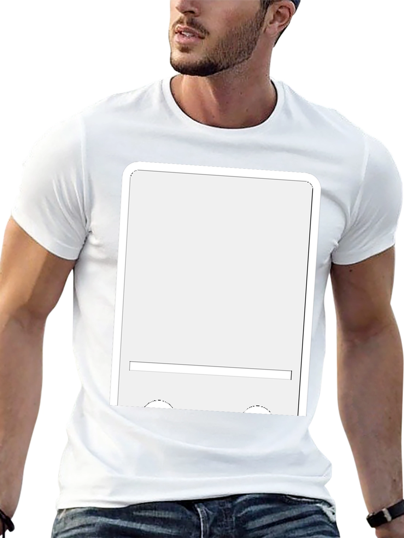Black T-Shirt With Graphic Print