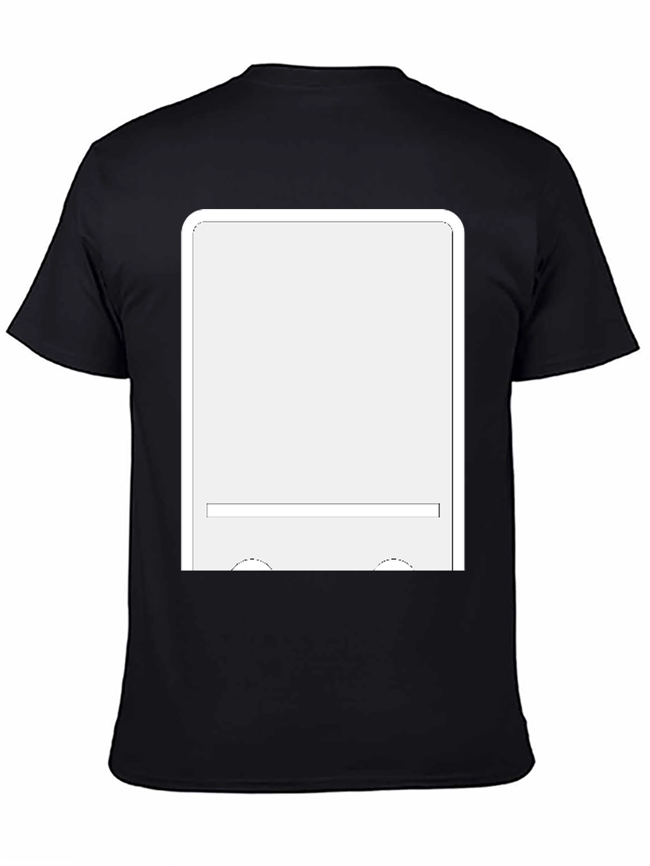 Black T-Shirt With Graphic Print