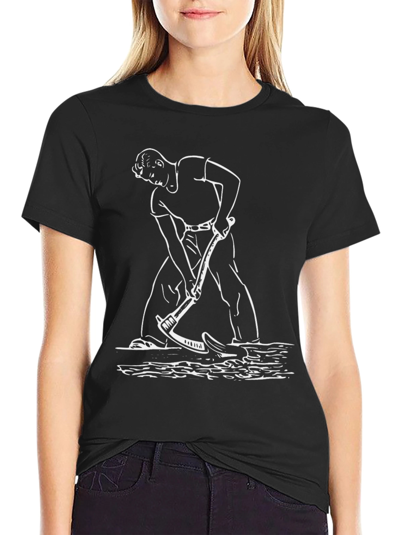 Mens Graphic Tee - Water Reaper Design