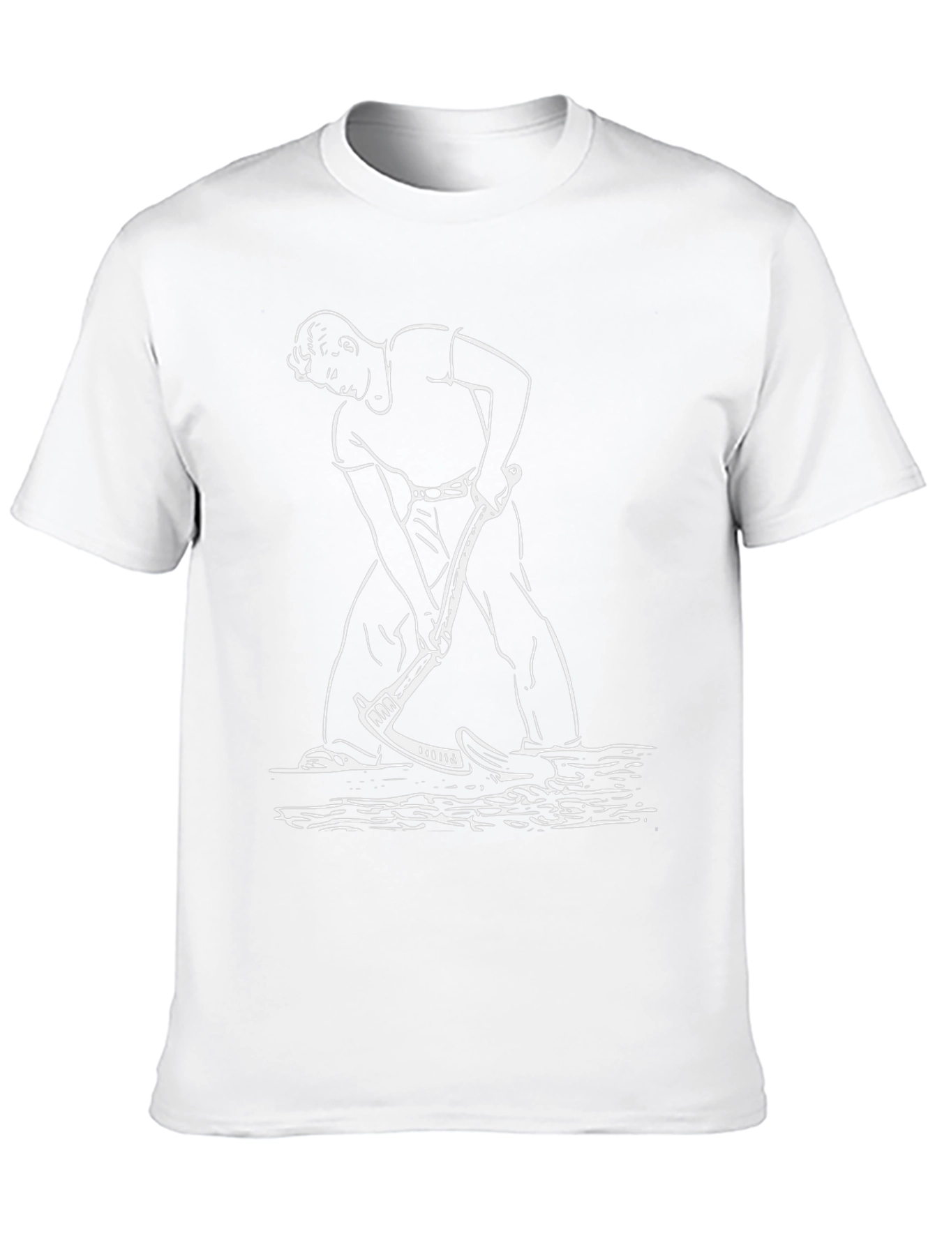 Mens Graphic Tee - Water Reaper Design