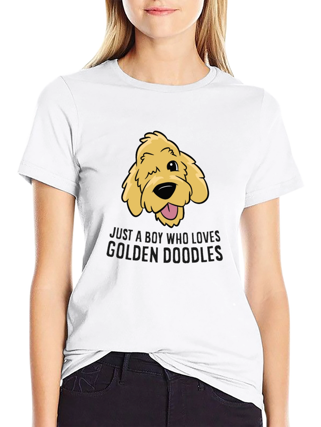 Golden Doodle Lover T-Shirt - Black