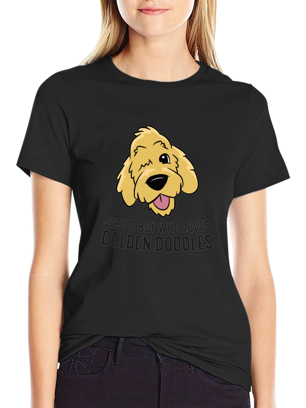 Golden Doodle Lover T-Shirt - Black