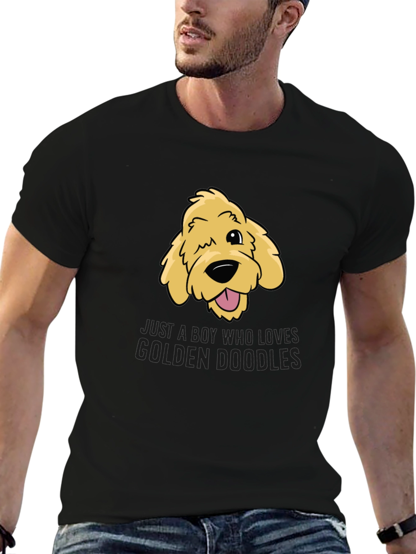 Golden Doodle Lover T-Shirt - Black