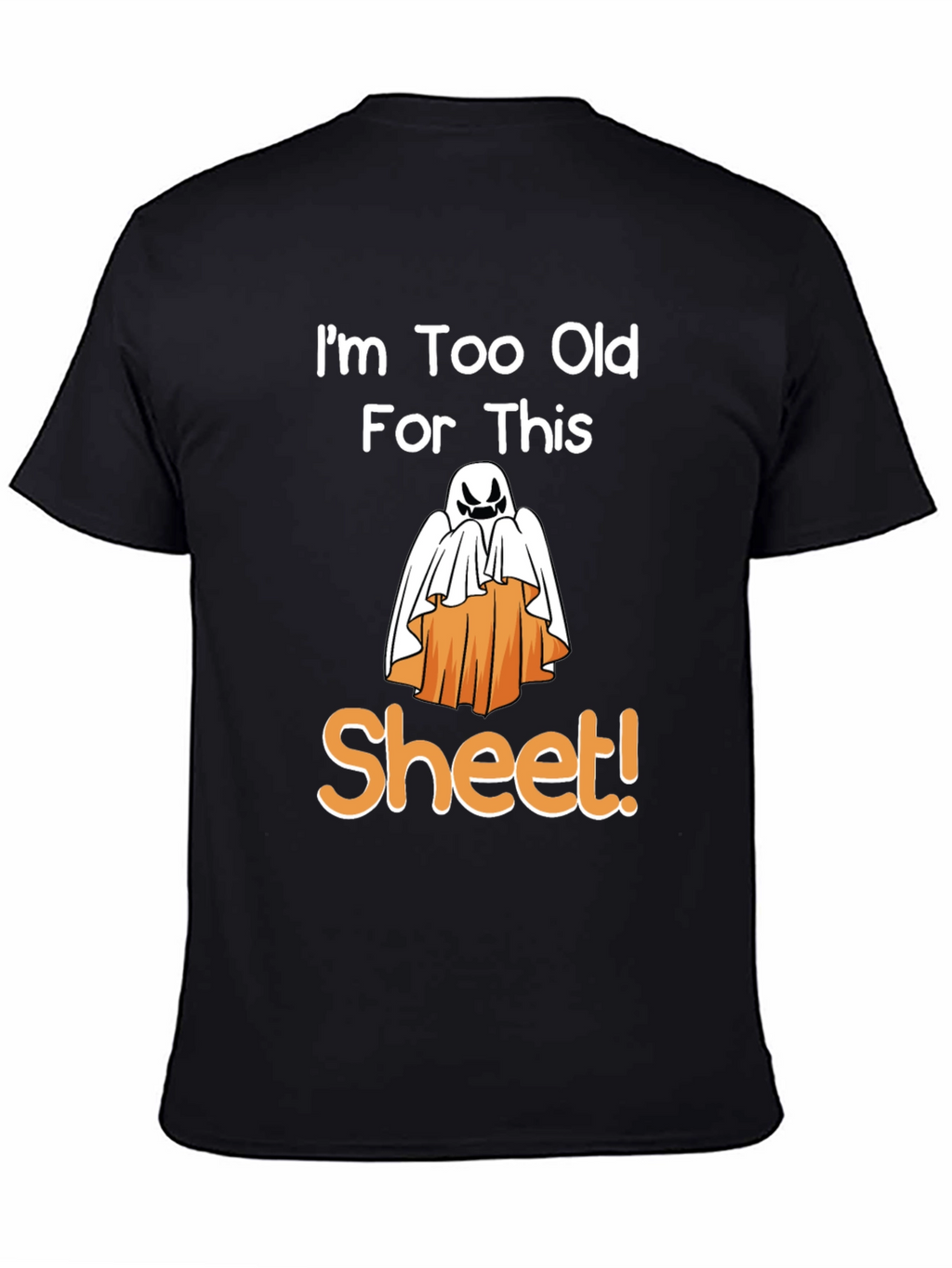 Funny Halloween Ghost Sheet T-Shirt
