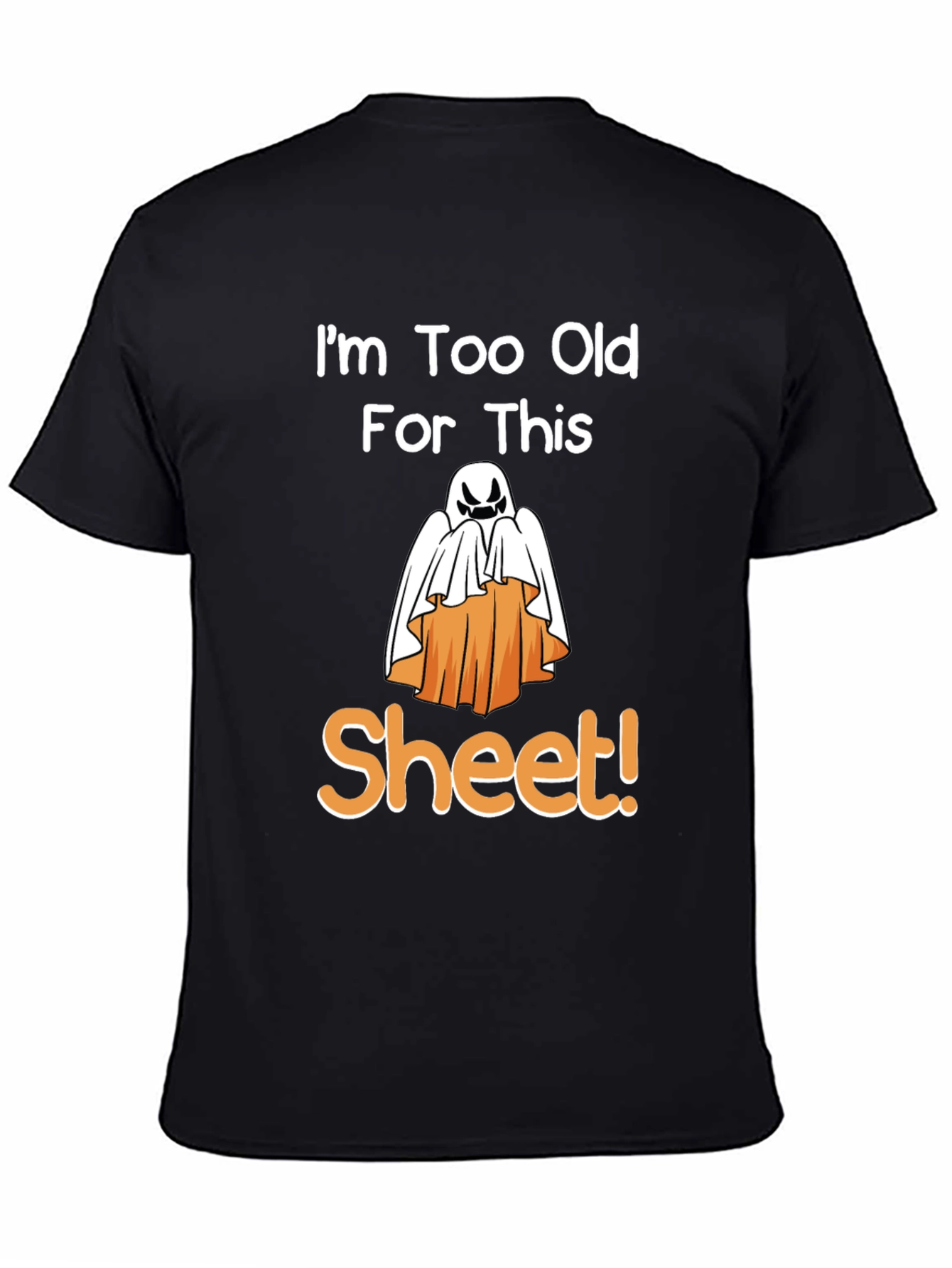 Funny Halloween Ghost Sheet T-Shirt