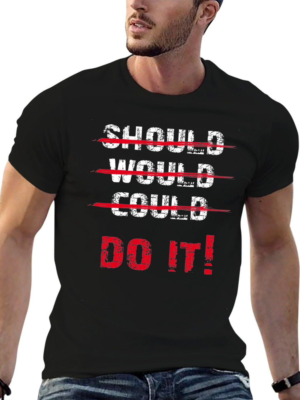 Motivational Graphic T-Shirt - Do It! Tee