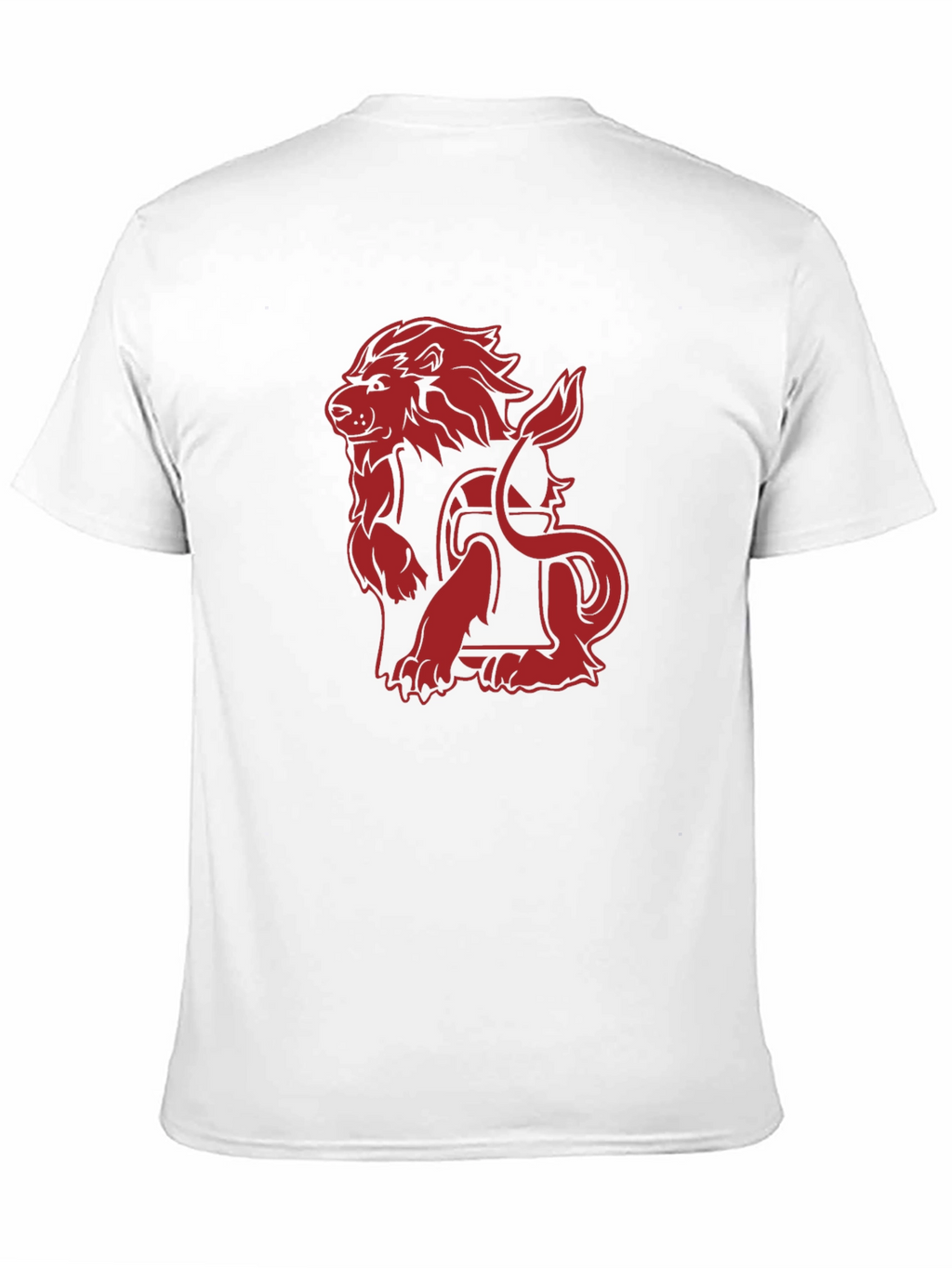 Red Lion Graphic Black Tee