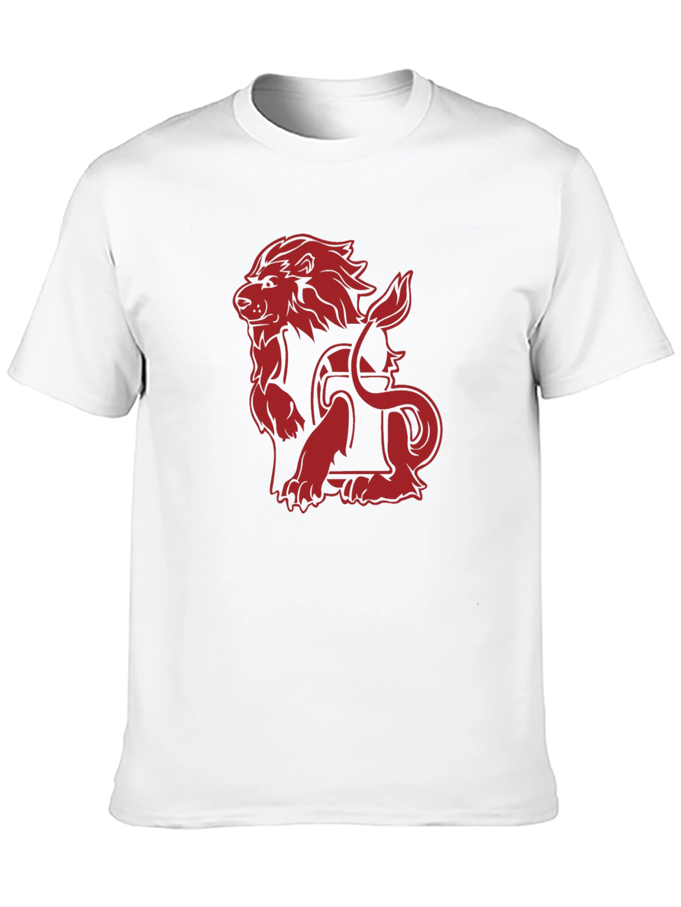 Red Lion Graphic Black Tee