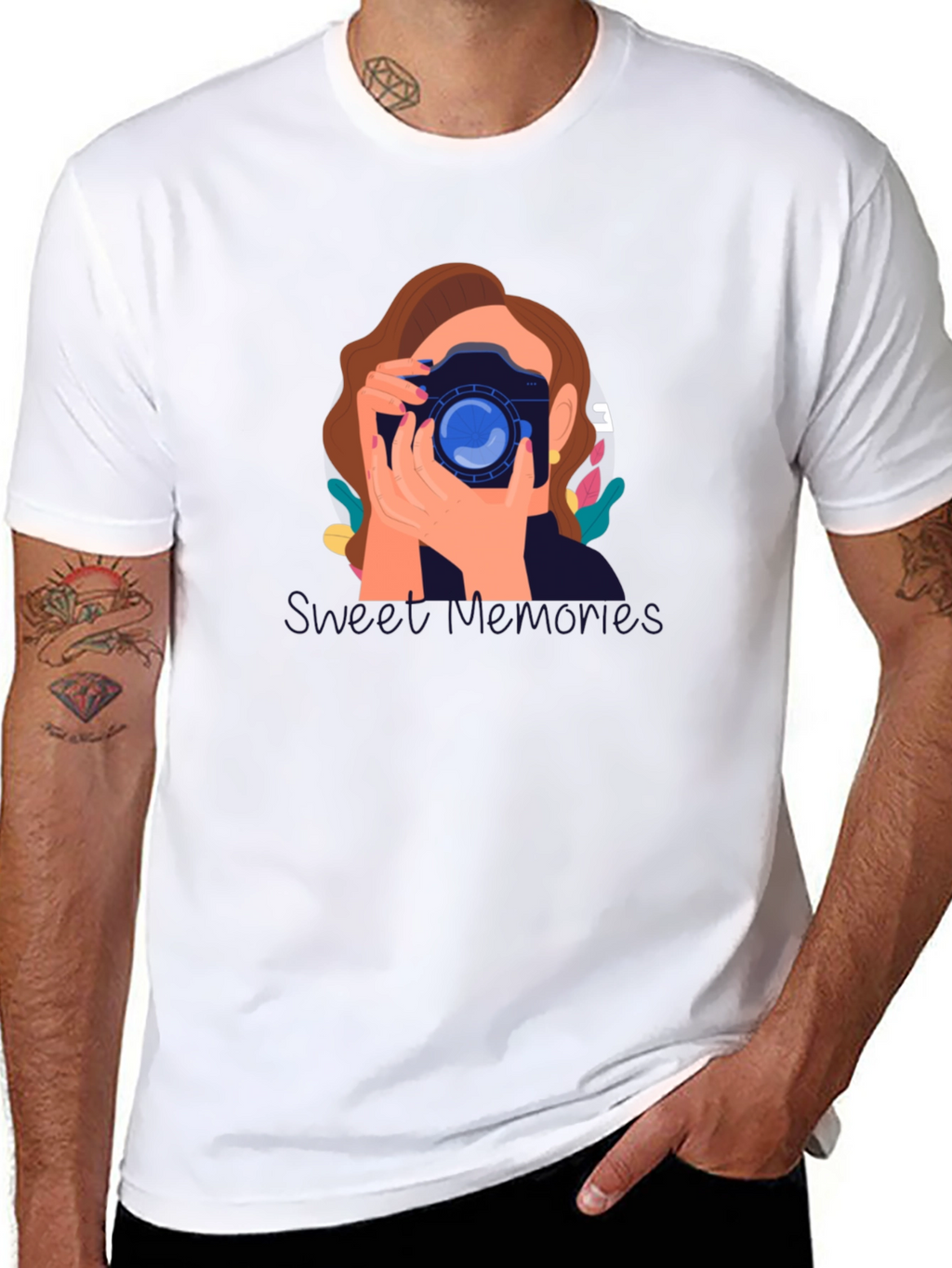 Photographer Graphic T-Shirt - Unisex Cotton Tee