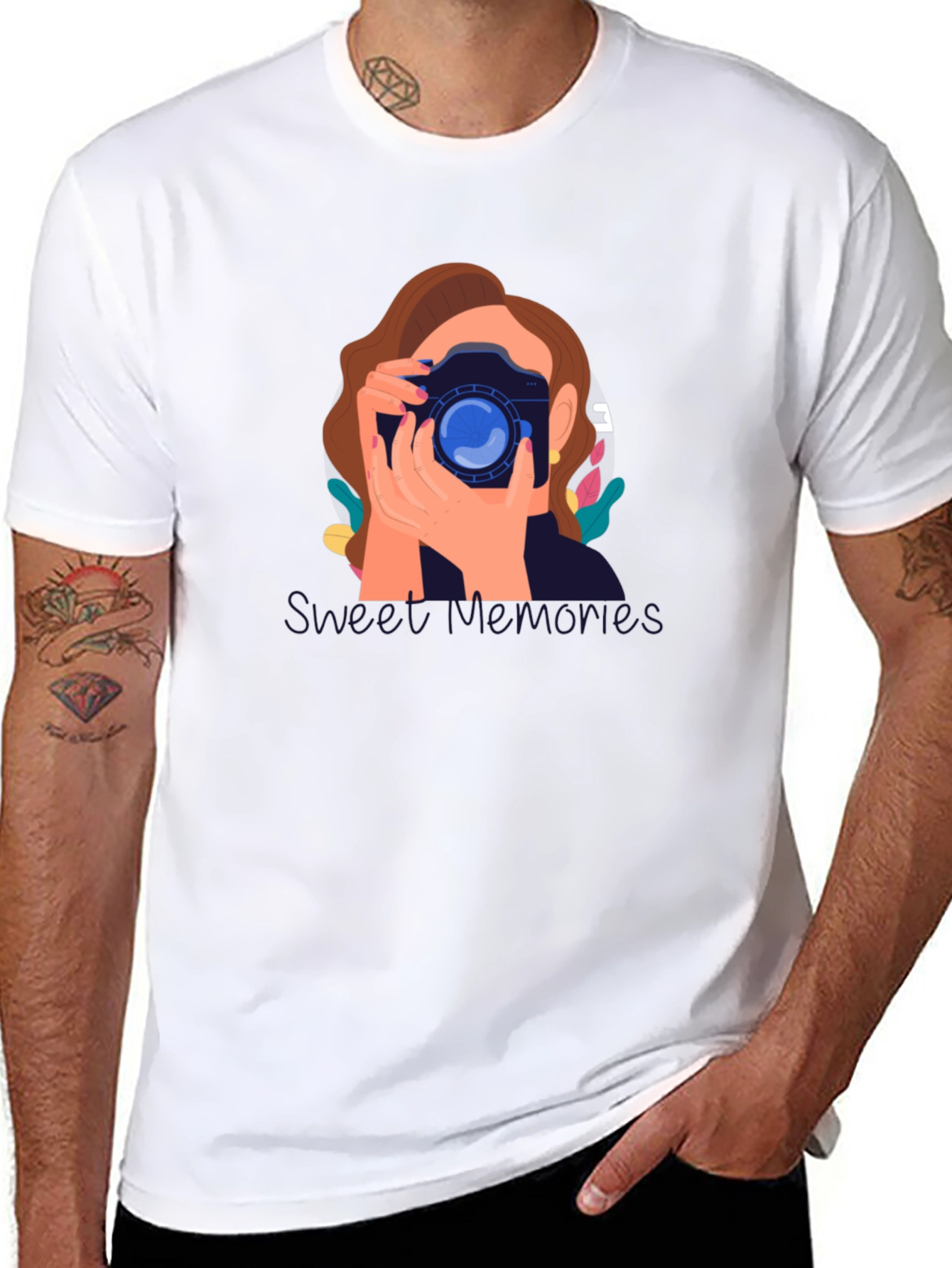 Photographer Graphic T-Shirt - Unisex Cotton Tee