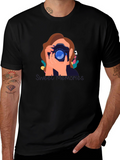 Photographer Graphic T-Shirt - Unisex Cotton Tee