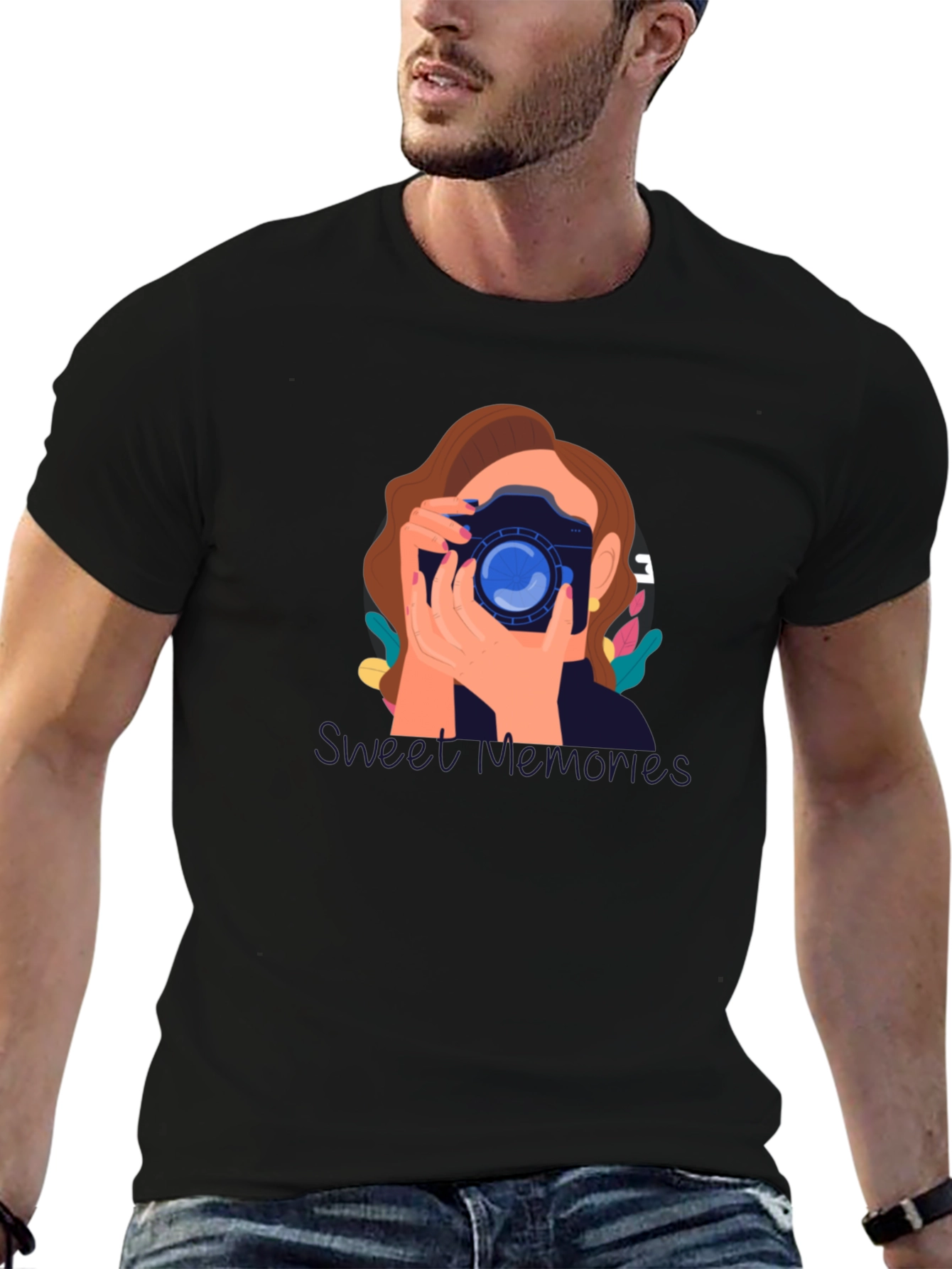 Photographer Graphic T-Shirt - Unisex Cotton Tee