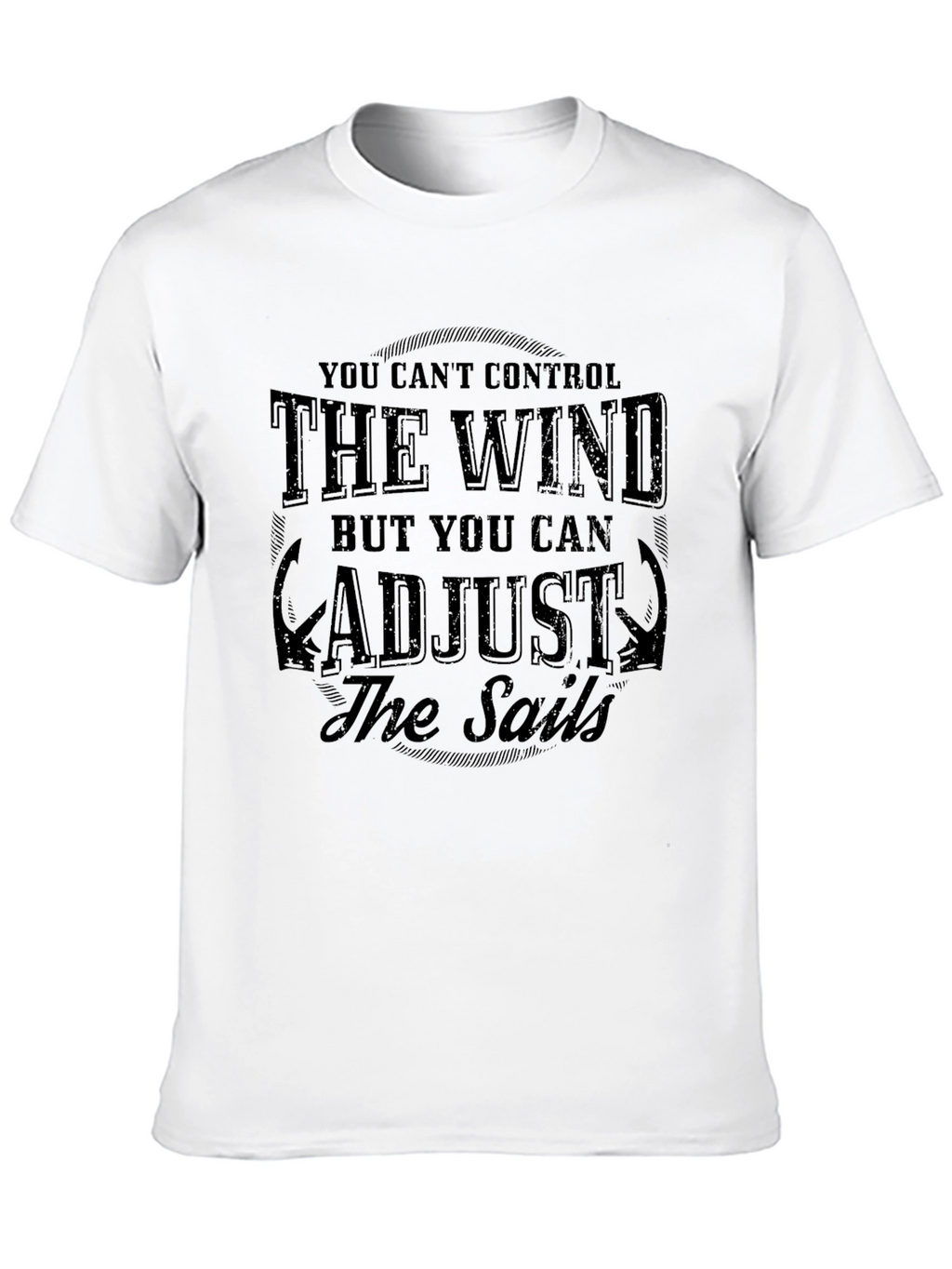 The Wind and Sails Graphic Black T-Shirt