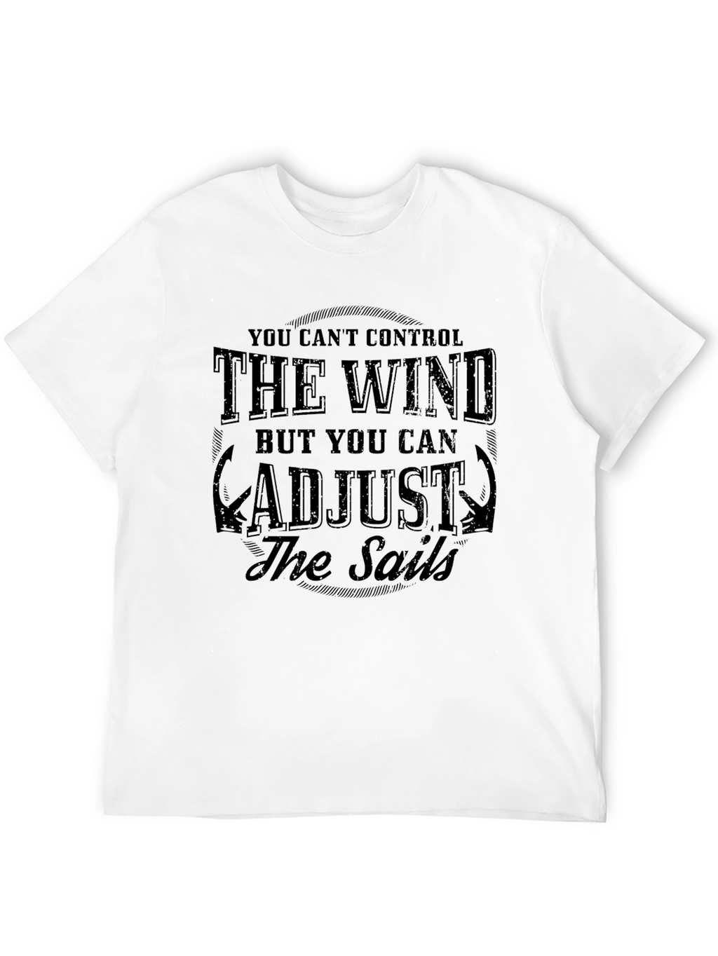 The Wind and Sails Graphic Black T-Shirt